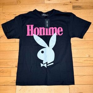 Homme Femme X Playboy Unreleased Ink FlawsTwisted Bunny Tee Men’s L